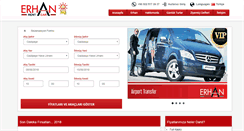 Desktop Screenshot of erhanrentacar.com